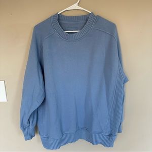 Aerie blue small oversized sweater